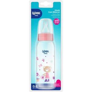 Wee Baby 876 Cam Biberon 250 ml - Pembe