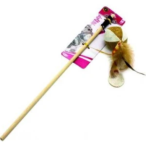 Tüylü ve Peluş Kedi Oltası 33 Cm