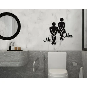 Bk Gift Banyo Tuvalet Duvar Süsü-1