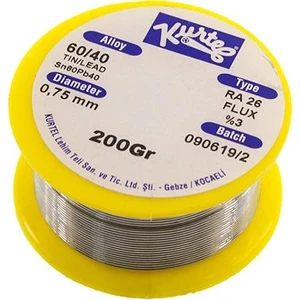 0.75 mm 200GR Lehim Teli (%60 Kalay / %40 Kurşun)