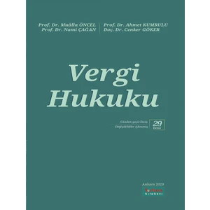 Turhan Kitabevi Yayınları Vergi Hukuku