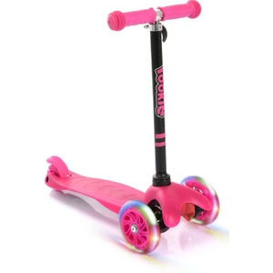 Pembe Işıklı 3 Tekerlekli  Scooter