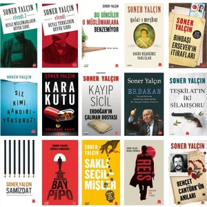 Soner Yalçın Seti 15 Kitap