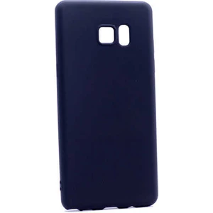 noktaks - Samsung Galaxy Note 7 - Kılıf Mat Soft Premier Silikon Kapak - Siyah - T1693