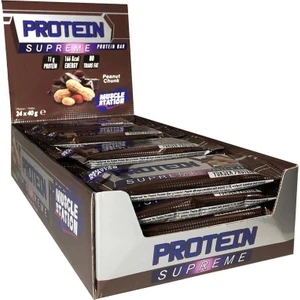 Muscle Statıon Supreme Protein Bar Çikolata Yer Fıstığı 40 gr 24 Adet