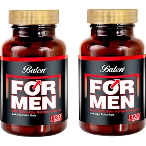 For Men Bitki Karışımı 634 Mg 2 x 120 Kapsül