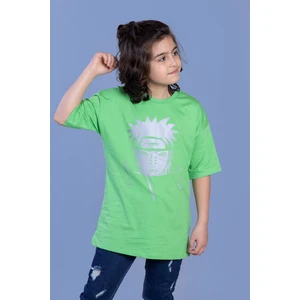 Toontoy Kids Toontoy Unisex Çocuk Reflektör Baskılı Tişört