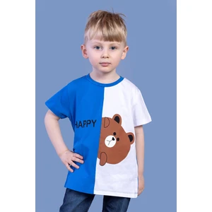 Toontoy Kids Toontoy Erkek Çocuk Iki Renkli Ayıcık Baskılı Tişört