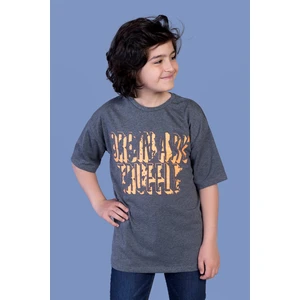 Toontoy Kids Toontoy Erkek Çocuk Yazı Baskılı Tişört