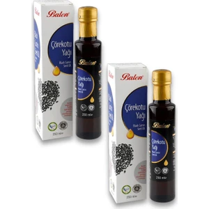 Çörek Otu Yağı Soğuk Pres 2 x 250 ml