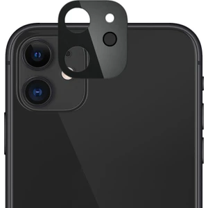 Apple iPhone 11 Kamera Lens Koruyucu Cam V3 Siyah