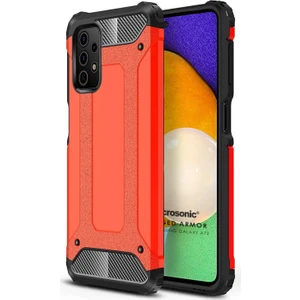 Samsung Galaxy A72 Kılıf Rugged Armor Kırmızı