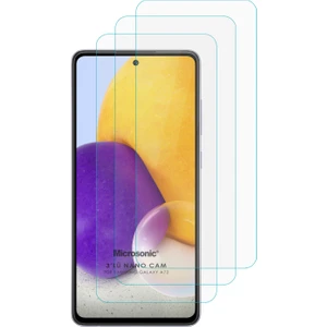 Samsung Galaxy A72 Screen Protector Nano Glass Cam Ekran Koruyucu (3'lü Paket)