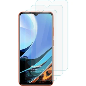 Xiaomi Redmi 9t Screen Protector Nano Glass Cam Ekran Koruyucu (3'lü Paket)