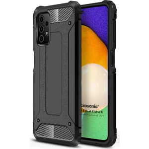 Samsung Galaxy A72 Kılıf Rugged Armor Siyah