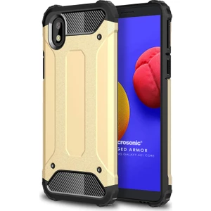 Samsung Galaxy A01 Core Kılıf Rugged Armor Gold
