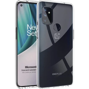 Oneplus Nord N100 Kılıf Transparent Soft Beyaz