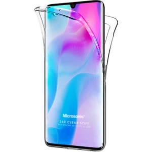 Xiaomi Mi Note 10 Lite Kılıf 6 Tarafı Tam Full Koruma 360 Clear Soft Şeffaf