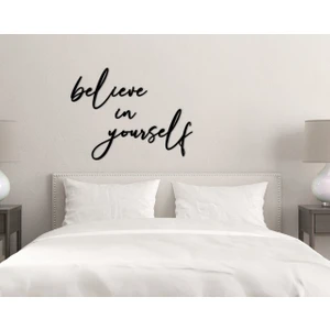Bk Gift Believe In Yourself Duvar Yazısı-1