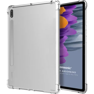 Samsung Galaxy Tab S7 Plus T970 Kılıf Shock Absorbing Şeffaf