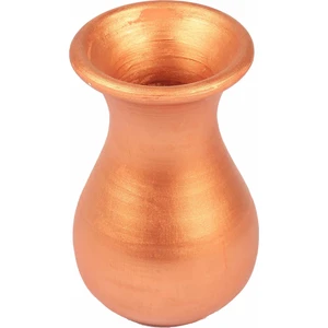 Mini Hediye Vazo El Yapımı Dekoratif Vazo Pampas Vazo Kuru Çiçek Vazosu Bronz