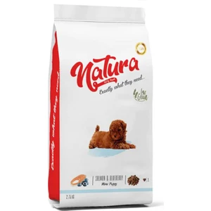Natura Pet Natura Somon Etli ve Yaban Mersinli Küçük Irk Yavru Köpek Maması 2.75 kg