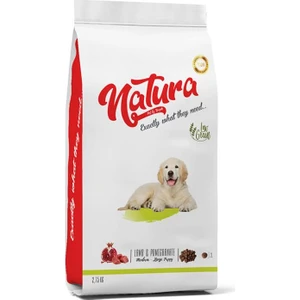 Natura Pet Natura Düşük Tahıllı Kuzu Etli ve Narlı Yavru Köpek Maması 2.75 kg