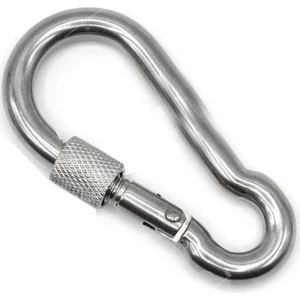 Köpek Bahçe Bağlama Yaylı Karabina Vidalı 10 mm