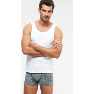 Erkek Penye Likra Scott Atlet 2 Li Beyaz S-2xl