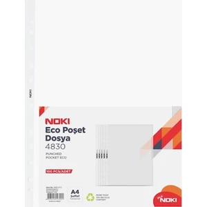 Eco A4 Poşet Dosya 100'LÜ 3 Adet