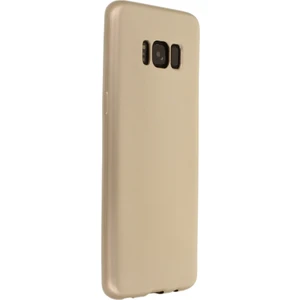 Samsung Galaxy S8 Kılıf Yumuşak Dokulu Silikon Gold