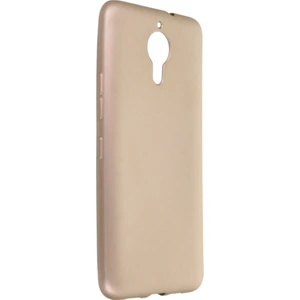 General Mobile Gm 5 Plus Kılıf Yumuşak Dokulu Silikon Gold