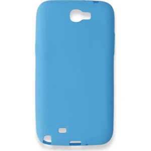 Samsung Galaxy Note 2 / N7100 Kılıf Yumuşak Dokulu Silikon Lila