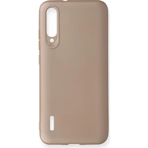 Xiaomi Mi A3 Kılıf Yumuşak Dokulu Silikon Rose Gold