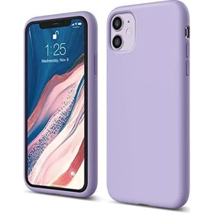 Apple iPhone 11 Kılıf Liquid Lansman Silikon Lila