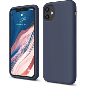 Apple iPhone 11 Kılıf Liquid Lansman Silikon Lacivert