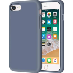 Apple iPhone 7 Kılıf Liquid Lansman Silikon Petrol Mavisi