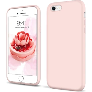 Apple iPhone 6 Plus Kılıf Liquid Lansman Silikon Pembe