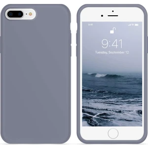 Apple iPhone 8 Plus Kılıf Liquid Lansman Silikon Petrol Mavisi