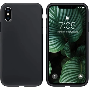 Apple iPhone x Kılıf Liquid Lansman Silikon Siyah