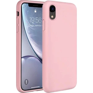 Apple iPhone x Kılıf Liquid Lansman Silikon Pembe