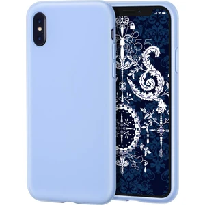 Apple iPhone Xs Max Kılıf Liquid Lansman Silikon Mavi