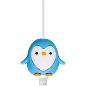 Sevimli Şarj Kablo Koruyucu Figürlü Kablo Penguen