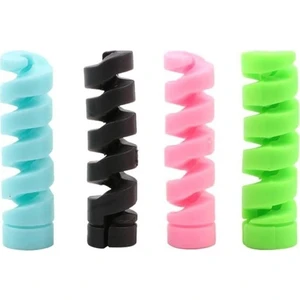 Micro USB - Type C - iPhone Kablo Spiral Kablo Koruyucu
