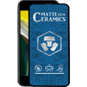 Case World Apple  iPhone Se 2020 Tam Kaplayan Mat Seramik Nano Esnek Ekran Koruyucu