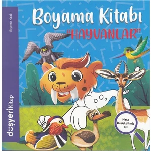 Düşyeri Yayınları - Boyama Kitabı Hayvanlar