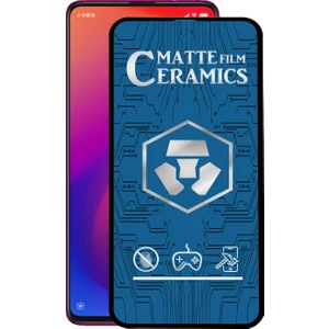 Case World Xiaomi Mi 9t Tam Kaplayan Mat Seramik Nano Esnek Ekran Koruyucu