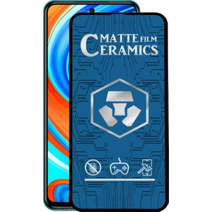 Case World Xiaomi Redmi Note 9 Pro Tam Kaplayan Mat Seramik Nano Esnek Ekran Koruyucu