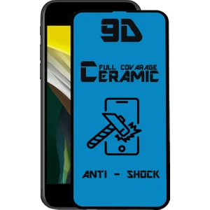 Case World Apple iPhone Se 2020 Tam Kaplayan Seramik Nano Esnek Ekran Koruyucu