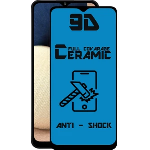 Case World Samsung Galaxy A12 Tam Kaplayan Seramik Nano Esnek Ekran Koruyucu